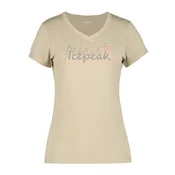 Icepeak BURNHAM, ženska majica za planinarenje, bež 954756626I