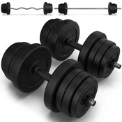 Homestar Set uteži 3 v 1 60 kg črno srebrna