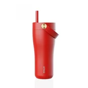 Equa Carry steklenica s slamico, 600 ml, Pomodoro