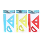 Geometrijski komplet v barvah FLEXI