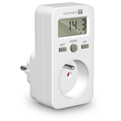 CONNECT IT PowerMeter merilnik porabe energije, zaslon, otroška varovalka