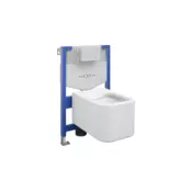 Mexen Elis vgradni WC set Fenix XS-F z WC školjko, bel sijaj - 6803391XX00