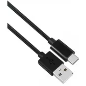 IRIS USB 2.0 Type C transformator Crno 2m CX-132