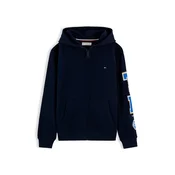 TOMMY HILFIGER Jopa na zadrgo mornarska/azur/bela