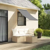 Tenda na uvlacenje antracit 150 x 150 cm od tkanine i celika