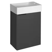 LATUS XII Vanity Unit 35,5x50x20cm, antracit mat - Črna - 35,5x50x20 cm - Sapho - SAPHO LATUS - 24 - MDF/laminat - 355 - 500 - 200 - 14