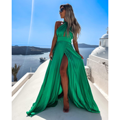Delphi obleka smaragdna - UNI