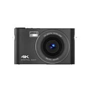 INF 4K Digitalni Fotoaparat z Zaslonom na Dotik, MP3, 64MP HD, 4x Zoom - Črn, (5000130471)
