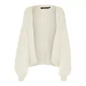 Vero Moda Pletena jopica Maybe 10273101 Écru Oversize