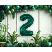 shumee Folija balon s konfeti za 40. rojstni dan, 1 kos