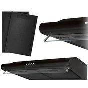 ACTIVESHOP Podometna kuhinjska napa - absorber 50 cm Berdsen BE-10-A črna