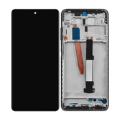Xiaomi Poco X3 NFC M2107J20CG - LCD zaslon + steklo na dotik + okvir (Shadow Grey) TFT