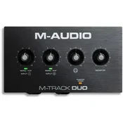 M-Audio M-Track Duo USB avdio vmesnik - zvočna kartica (Kot novo)