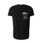 Karl Lagerfeld Majica zelena/črna/bela