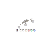 Briloner 2040-032 - LED RGB prigušiva ugradna spot svetiljka 3xLED/3,3W/230V + daljinski upravljac