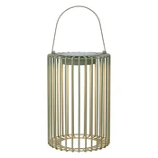 Zelena zunanja solarna LED lanterna s polnjenjem na USB (višina 54 cm) Cavia – Markslöjd