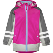 Otroška Pelerina 3v1 s flis jopo neon pink 408640