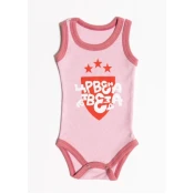 Bodi atlet crvena zvezda roze velicina 92 ( 3125-24r.92 )