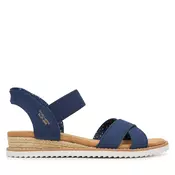 Sandali Skechers BOBS Desert Kiss - Golden Lily 114418/NVY Mornarsko modra