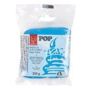 Modecor Sladkorna pasta Pasta Di Zucchero Pop Ciano 250g -