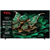 TCL televizor Mini LED 115C7K, Google TV