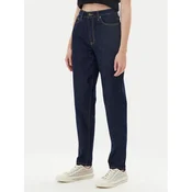 Guess Jeans Jeans hlače W4YA0D D5CC1 Mornarsko modra Mom Fit