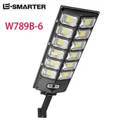 KJB Solarna LED luč s senzorjem gibanja za zunanjo osvetlitev Solarna zunanja LED svetilka s senzorjem gibanja, W789B-6