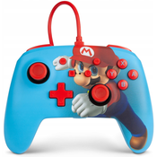 Kontroler PowerA -  Enhanced za Nintendo Switch, žični, Mario Punch
