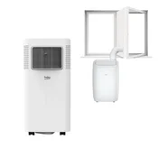 Beko Pokretna klima BP207C , 7000 BTU, Bela+Kit za prozor za odvod za prenosive klime