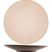Gastro plitev krožnik 21,5 cm, bež (6 kos)
