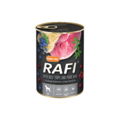 DNT Dolina Noteci Rafi Dog wet food with beef stomachs and ham - 800g