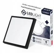 LED stropna plošča za nadgradno montažo 18W kvadratna CCD nadgradna LED svetilka brez utripanja