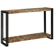 Konzolna stolica 120 x 33 x 75 cm Cvrsto drvo iz reciklaže