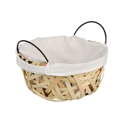 Bread basket, wicker wood, 22 x 20 cm - Kesper