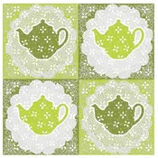 Serviete za decoupage tehniko Tea - 1 kos (Serviete za)
