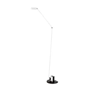LUMINA Daphine LED-stoječa svetilka 3.000K, bela - Študija/pisarna - Sodobni - bel mat - Kovina
