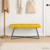 klop Rumena 110 x 40 x 45 cm Žamet