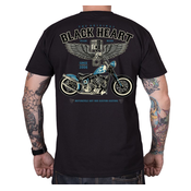 Black Heart Blue Chopper muška majica kratkih rukava