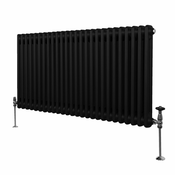 MONSTER Tradicionalni radiator z 2 stolpcema - 600 x 1192 mm - črn, (21569853)