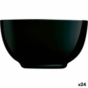 zdjela Luminarc Diwali Crna Staklo (14,5 cm) (24 kom.)