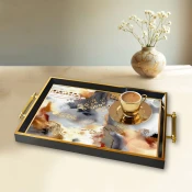 Aberto Design Poslužavnik TPA9851 50 x 29 x 3.5 cm, Šareni