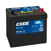 EXIDE akumulator Excell EB604 (60Ah, D+, 480A(EN), 230x173x222mm)