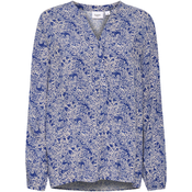 SAINT TROPEZ Bluza temno modra/bela