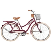 HUFFY gradski bicikl Deluxe Cruiser 26”, Matte Dark Berry