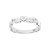 DIAMANT LETERNEL Prstan srebrna