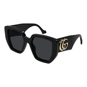 Gucci GG0956S 003 ONE SIZE (54) Črna/Siva