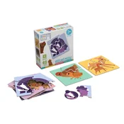 KukiKuk 80005 Véééliké puzzle Mladički z mamo