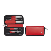 Set za manikuro TWINOX DAUPHINE , 5 kosov, rdeč, Zwilling