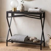Hanah Home komoda Gilda, 76 cm, crna