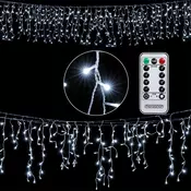 Božična svetlobna veriga LED CENCELJI, 10m, hladno bela Monzana